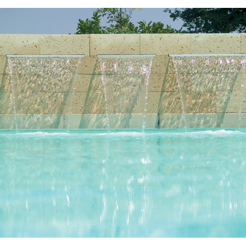 Silkflow Pool Waterfall - Poolshop.com.au Silkflow Pool Waterfall - Poolshop.com.au